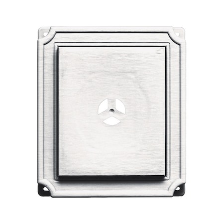 Builders Edge Builders Edge 7 in. H X 9 in. W X 17 in. L Prefinished White Copolymer Mounting Block 130010001117